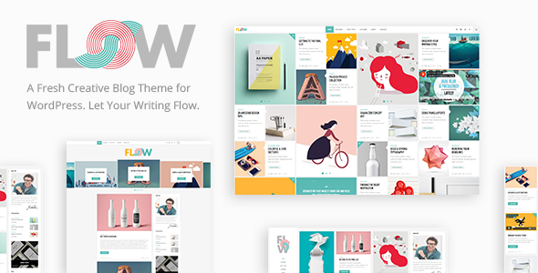 Flow 1.9 - Creative Blog WordPress Theme