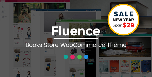 Fluence 5.4 - Books Store Multipurpose Responsive WooCommerce WordPress Theme