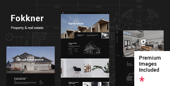 Fokkner 1.2 - Real Estate and Property WordPress Theme