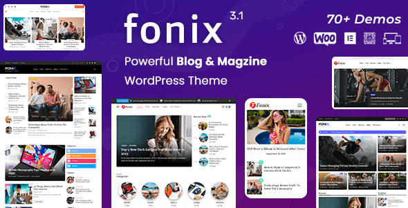 Fonix 3.3 - Newspaper & Magazine WordPress Theme