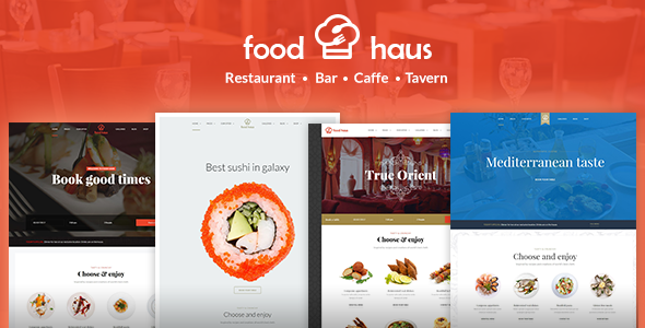 Food Haus - Restaurant WordPress Theme