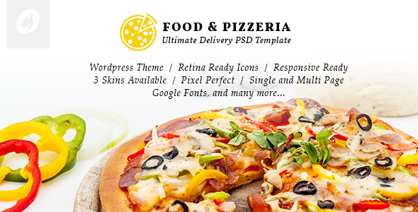 Food & Pizzeria 3.1 - Ultimate Delivery WordPress Theme