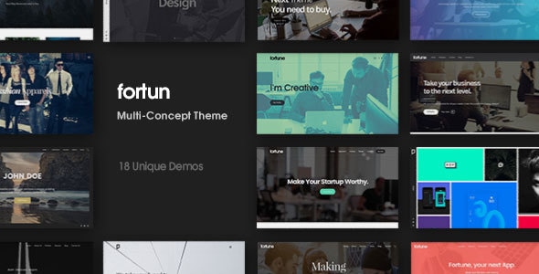 Fortun 6 Multi-Concept WordPress Theme