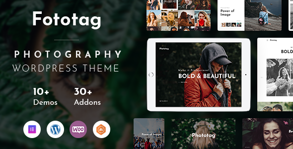 Fototag 1.3.11 - Photography WordPress Theme
