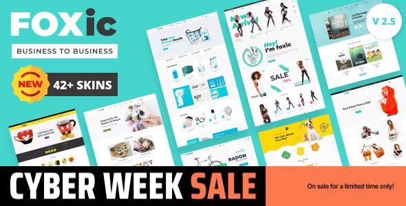 Foxic - Modern and Clean Multipurpose Shopify Theme