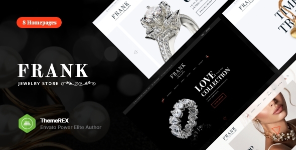 Frank Jewelry Store 2.20 - Accessories & Watches WordPress Theme