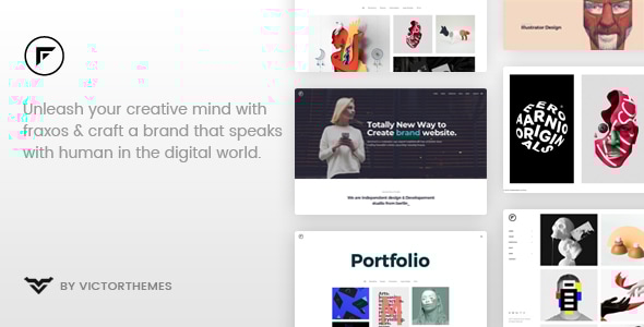 Fraxos 1.9.3 - Creative Portfolio WordPress Theme