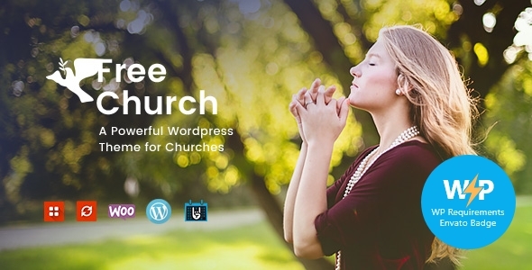 Free 1.2.11 - Church  Religion & Charity WordPress Theme