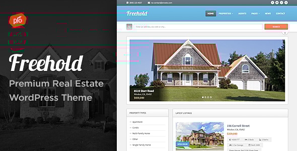 Freehold 1.5 - Responsive Real Estate WordPress Theme
