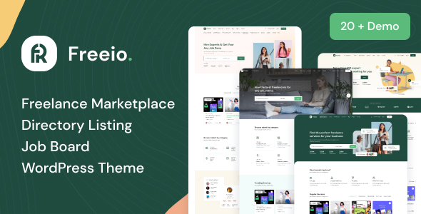 Freeio 1.3.23 - Freelance Marketplace WordPress Theme