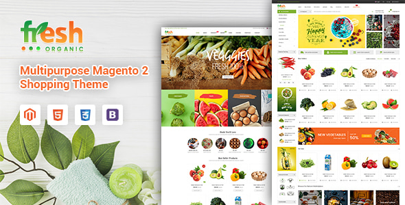 Fresh 2.3.2 - Multipurpose Responsive Magento 2 Theme