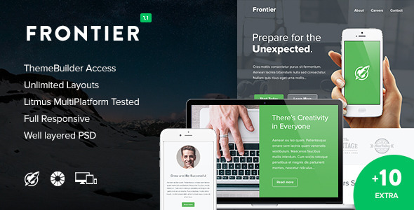 Frontier 1.1 - 10 Notify Templates & Themebuilder