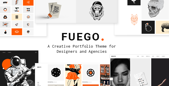Fuego 1.8 - Creative Portfolio WordPress Theme