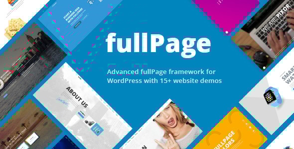 FullPage 1.4.7 - Fullscreen One Page Theme