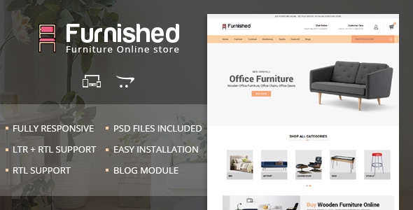 Furnished 3.0.4 - OpenCart 2 & 3 Responsive Theme