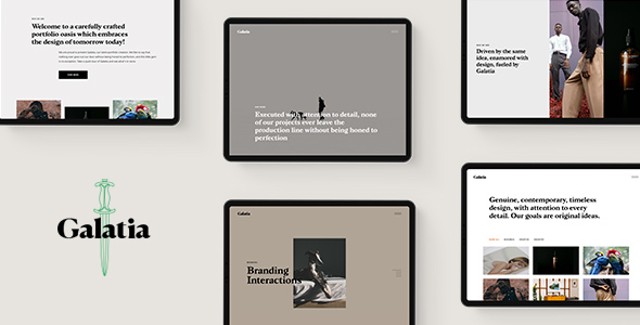 Galatia 1.4 - Contemporary Agency WordPress Theme