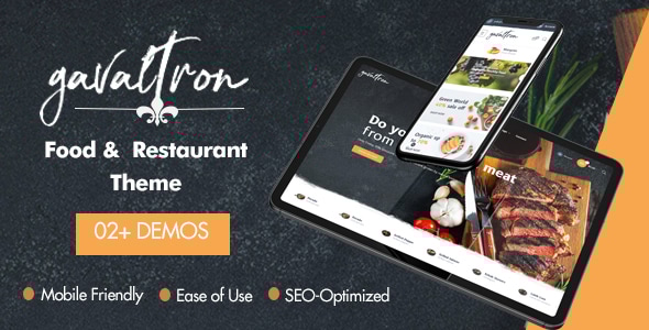 Galvatron 1.0.2 - Food PrestaShop Theme for Restaurant & Grocery