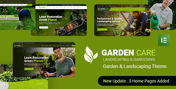 Garden Care 2.4 - Gardening and Landscaping WordPress Theme