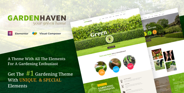 Garden 4.1 - Landscape Gardening WordPress Theme