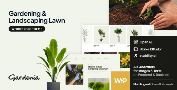 Gardenia 3.12 - Gardening Blog WordPress Theme