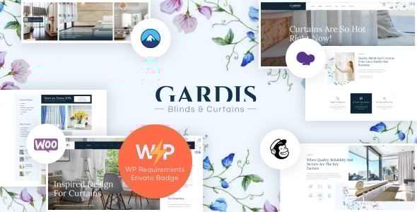 Gardis 1.2.14 - Drapes Blinds & Curtains WordPress Theme