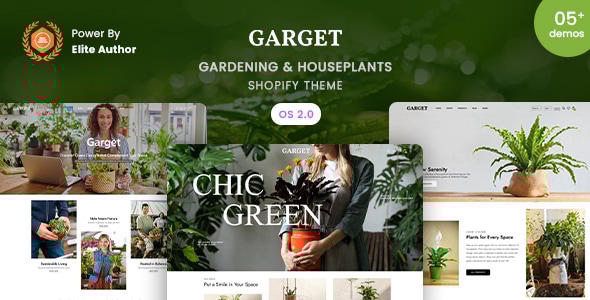 Garget - Gardening & Houseplants Store Shopify 2.0 Theme