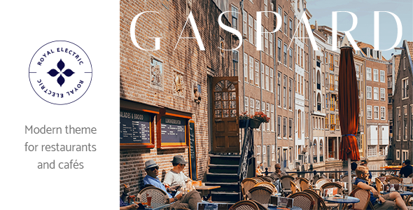 Gaspard 1.5 - Restaurant and Coffee Shop WordPress Theme