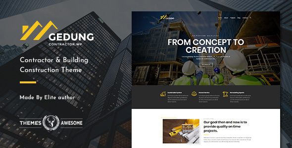 Gedung 1.6 - Contractor & Building Construction Theme