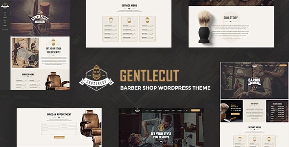 Gentlecut 5.0 - Hair Salon and Barbershop WordPress Theme