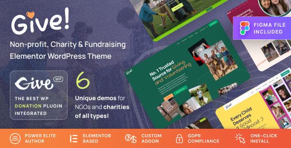 Give 1.2.1 - NGO & Charity WordPress Theme