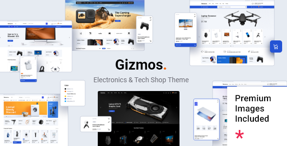 Gizmos 1.6 - Electronics & Tech Shop WordPress Theme