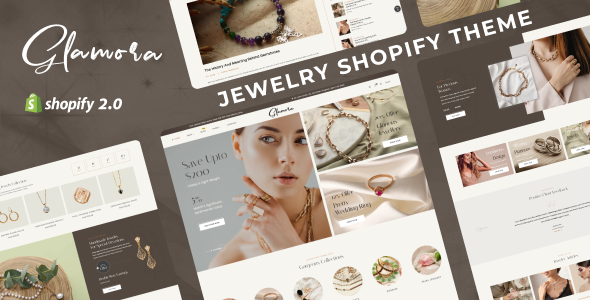 Glamora 1.4 - Jewellery Store Shopify