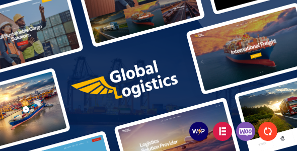 Global 3.20 - Logistics  Transportation & Warehousing WordPress Theme