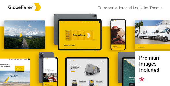 GlobeFarer 1.4.1 - Transportation and Logistics WordPress Theme