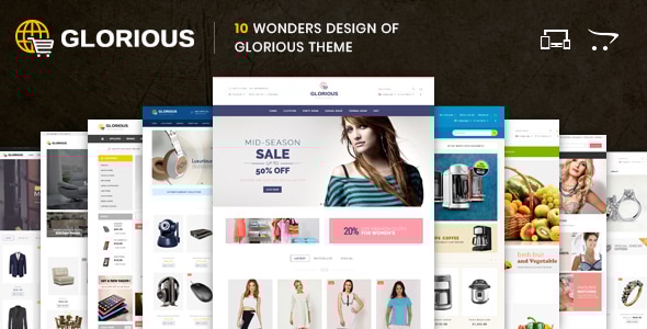 Glorious 2.0.1.1 - Opencart Responsive Theme