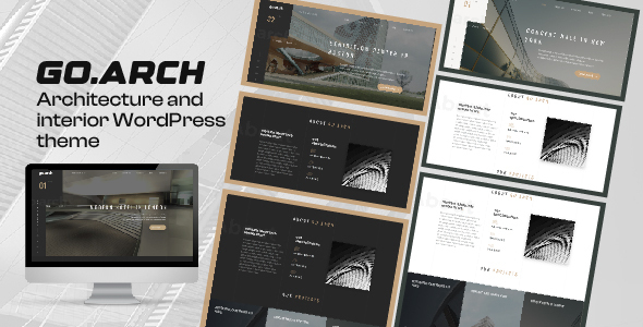 go.arch 1.3.4 - Architecture and  Interior WordPress Theme