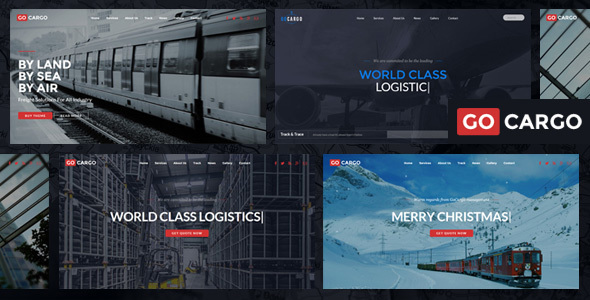GoCargo 1.9.29 - Freight Logistics & Transportation WordPress Theme