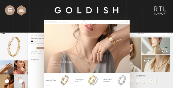 Goldish 3.45 - Jewelry Store WooCommerce Theme