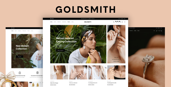 GoldSmith 3.0 - Jewelry Store WooCommerce Elementor Theme