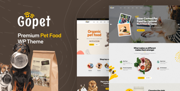 Gopet 10.2.0 - Pet Food WooCommerce WordPress Theme
