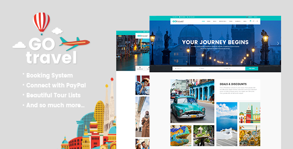 GoTravel 2.2.1 - Travel Agency WordPress Theme