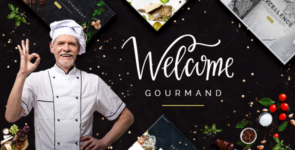 Gourmand 1.5 - Restaurant Bistro & Chef WordPress Theme
