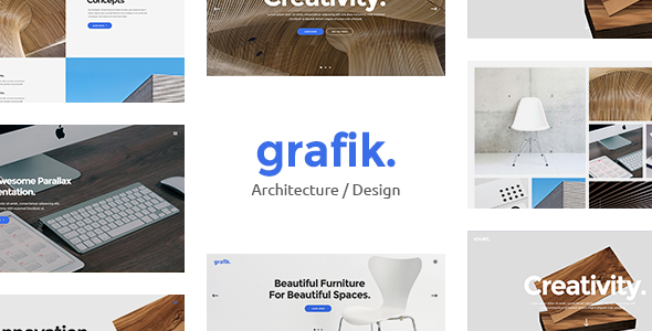 Grafik 3.4 - Architecture and Design Portfolio WordPress Theme