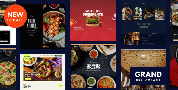 Grand 6.9 Restaurant WordPress