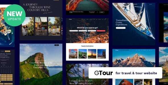 Grand 60.0 Tour  Travel Agency WordPress