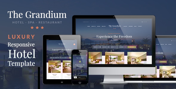 Grandium 3.0 - Hotel Booking WordPress Theme