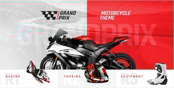 GrandPrix 1.6.3 - Motorcycle WordPress Theme