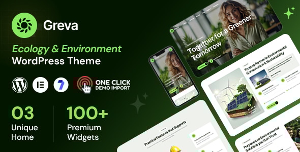 Greva - Ecology & Environment WordPress Theme