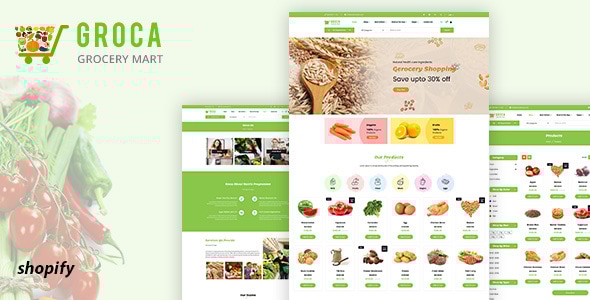 Groca 1.3 - Grocery Shopify Theme