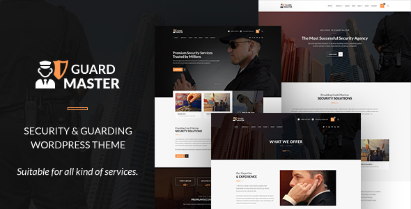 Guard Master 2.4 - Security Guards WordPress Theme